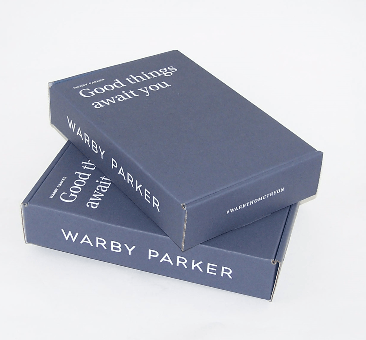 Cardboard Box Printed Design - Warby Parker