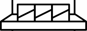 Illustration of inks on shelf for shelf life